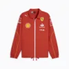 Ferrari Team coach jacket 2024, burnt red, Mens