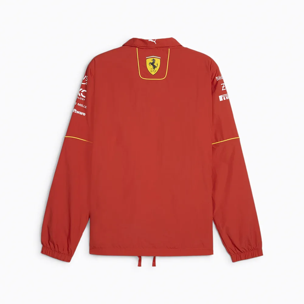 Ferrari Team coach jacket 2024, burnt red, Mens - Image 2