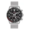 Ferrari watch pilota eva gts mesh, Silver, Mens