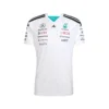 Mercedes f1 driver tee shirt 2026, white, Mens