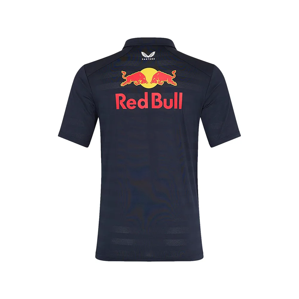 Red bull Verstappen #1 polo shirt 2025, blue, Mens - Image 2