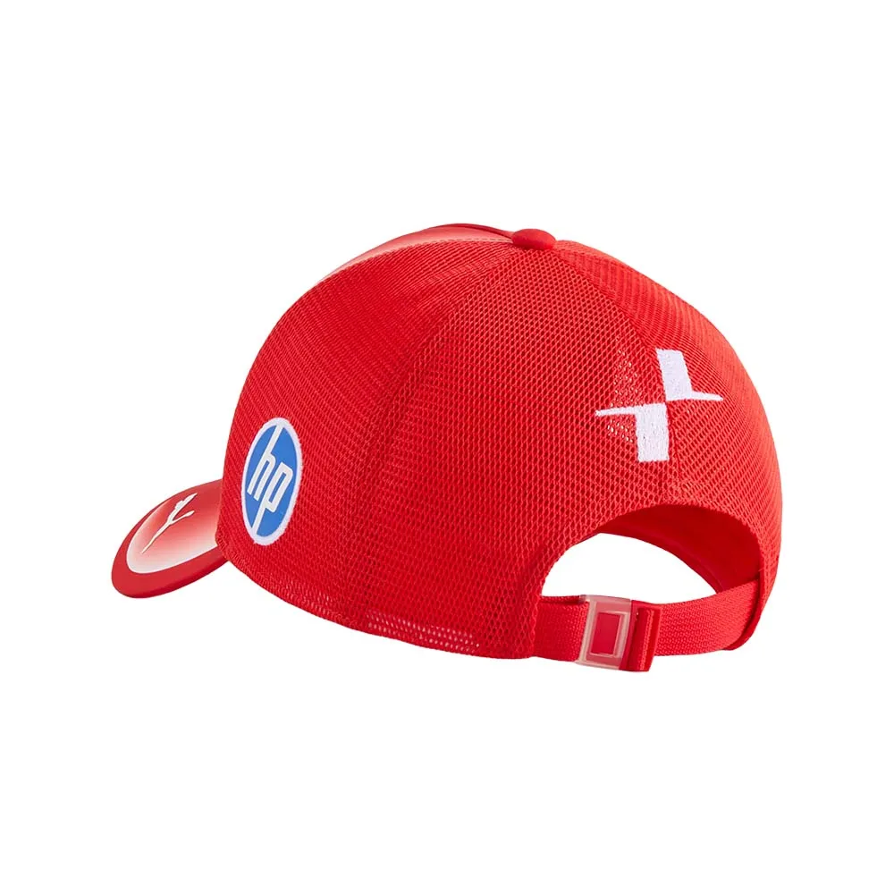 Ferrari f1 leclerc #16 trucker cap red, Adult