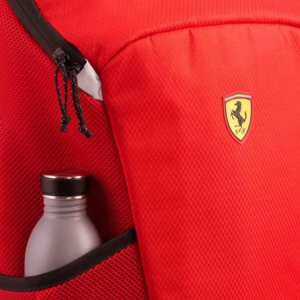 Ferrari large backpack rosso corsa, Unisex