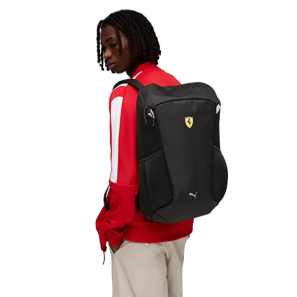 Ferrari large backpack puma black, Unisex