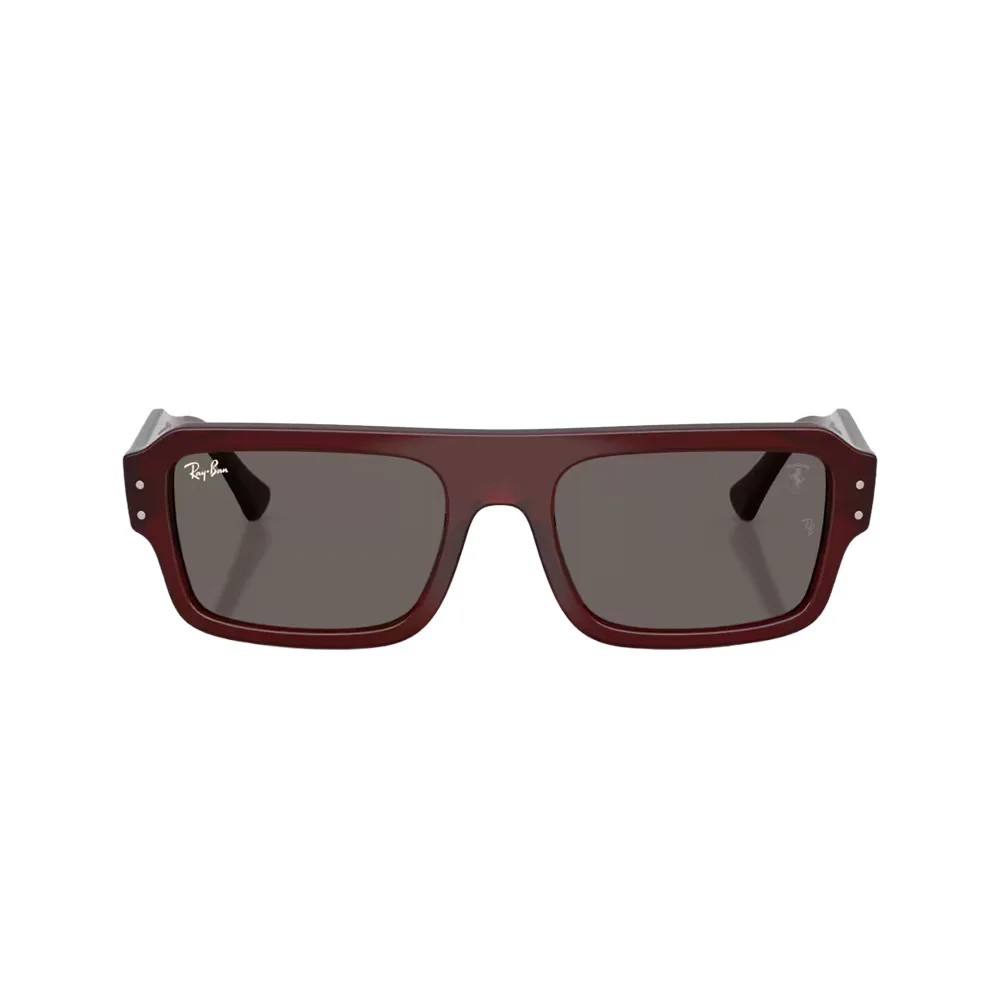 Ray ban ferrari red transparent sunglasses, Unisex