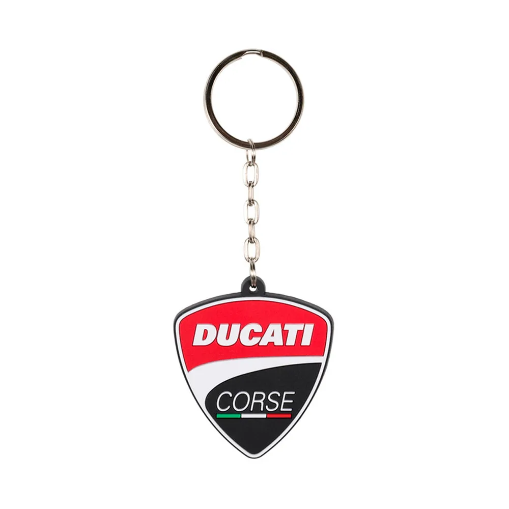 Ducati badge keyring red, Unisex