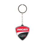 Ducati badge keyring red, Unisex