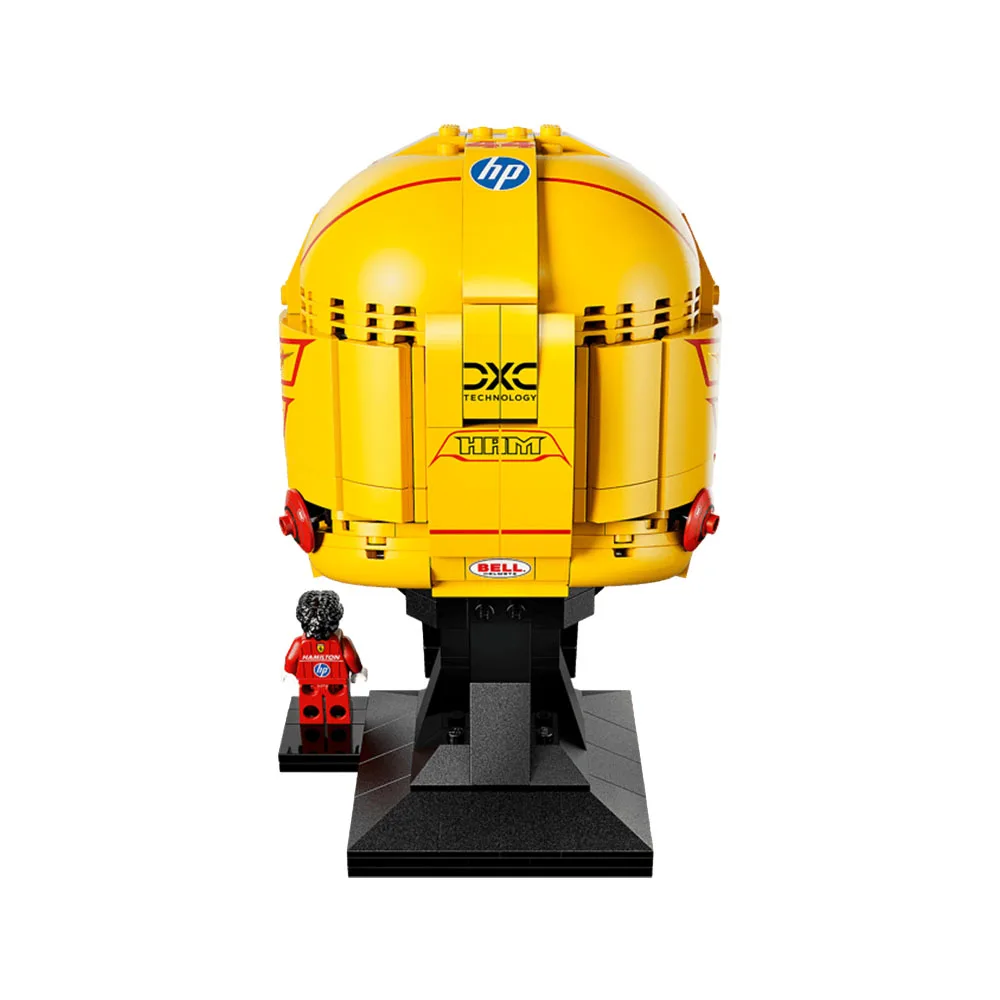 Scuderia ferrari hp lewis hamilton lego helmet, Unisex