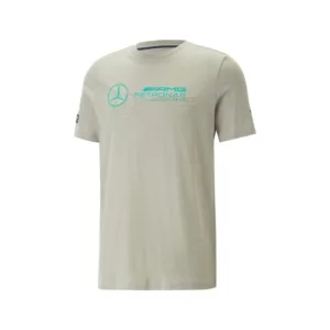 Mercedes amg logo tee shirt, grey, Mens