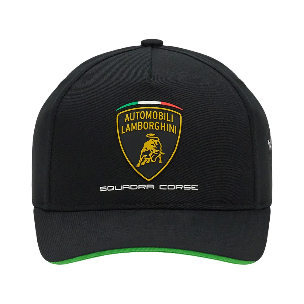 Lamborghini scuadra corse mens b/ball cap, black, Adult