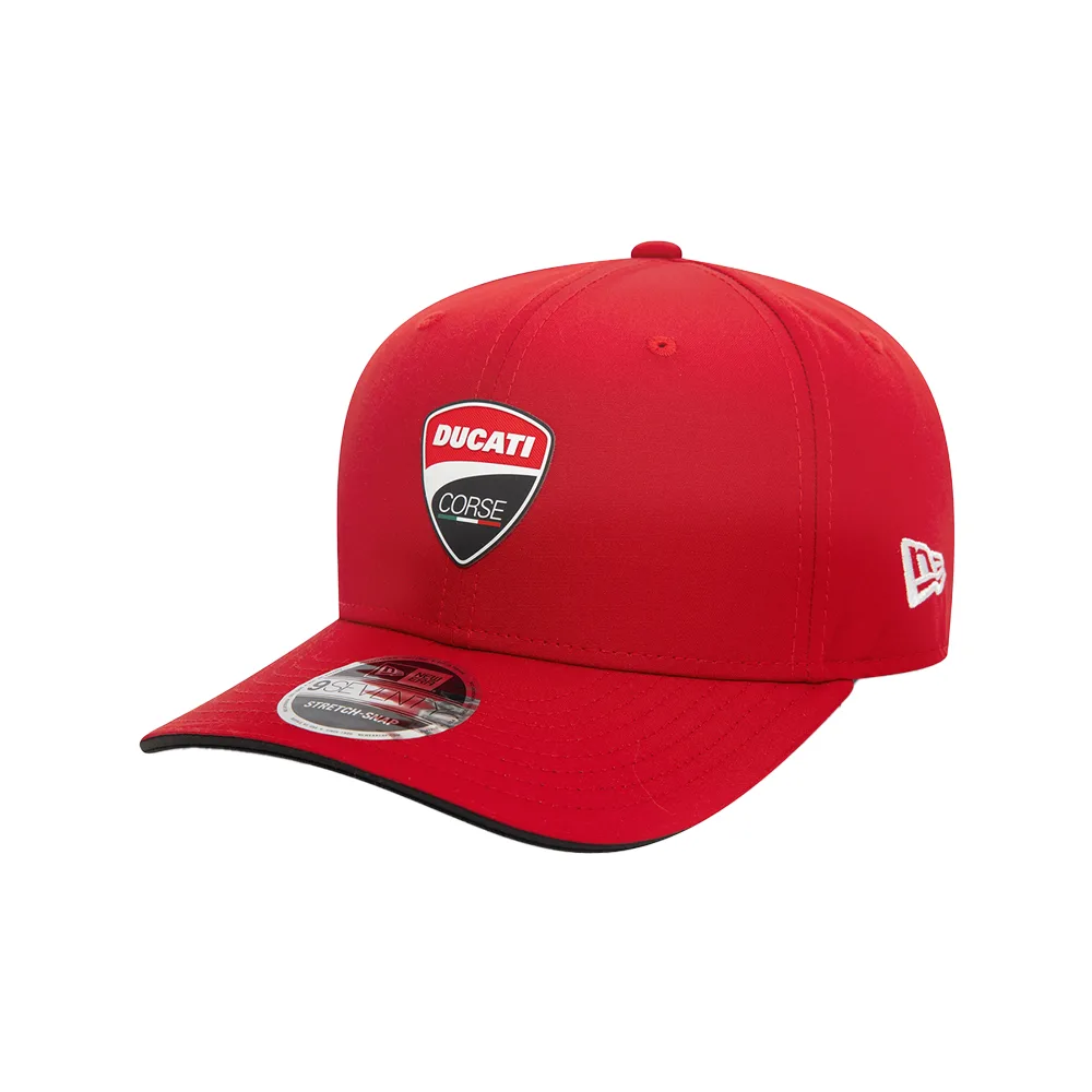 Ducati motor core 9seventy stretch snap cap, red, Adult