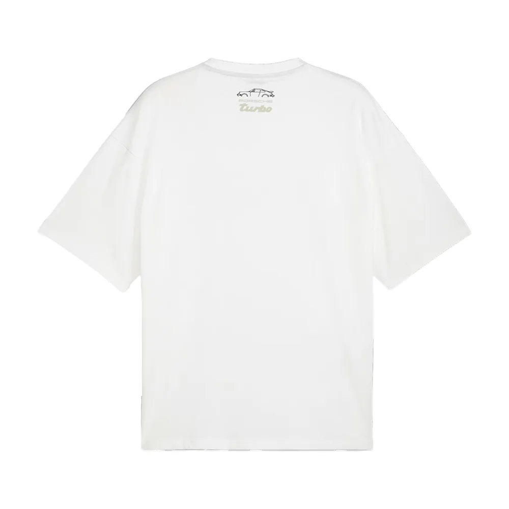 Porsche statement logo tee shirt white, Mens
