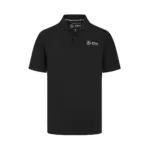 Mercedes classic polo shirt, black, Mens