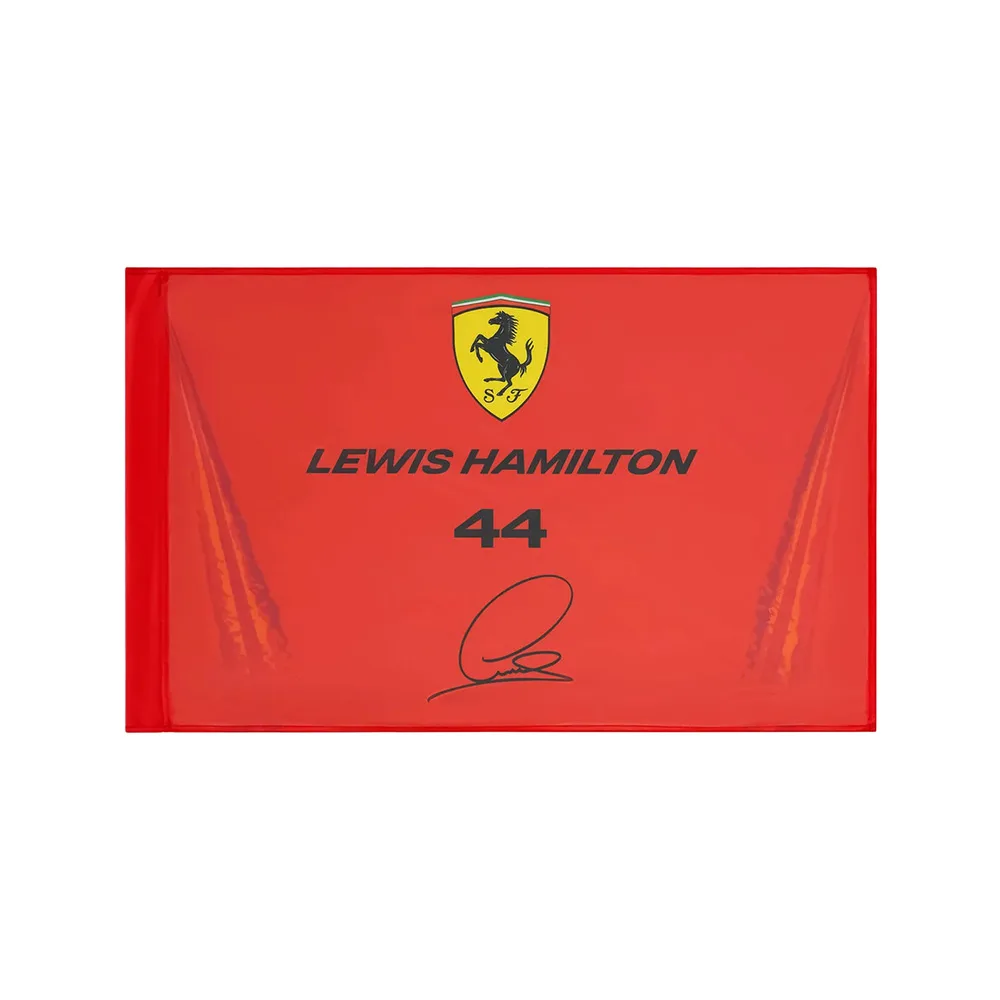 Ferrari F1 hamilton flag, red, Unisex