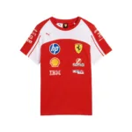 Ferrari f1 team tee shirt 2026, red, Kids