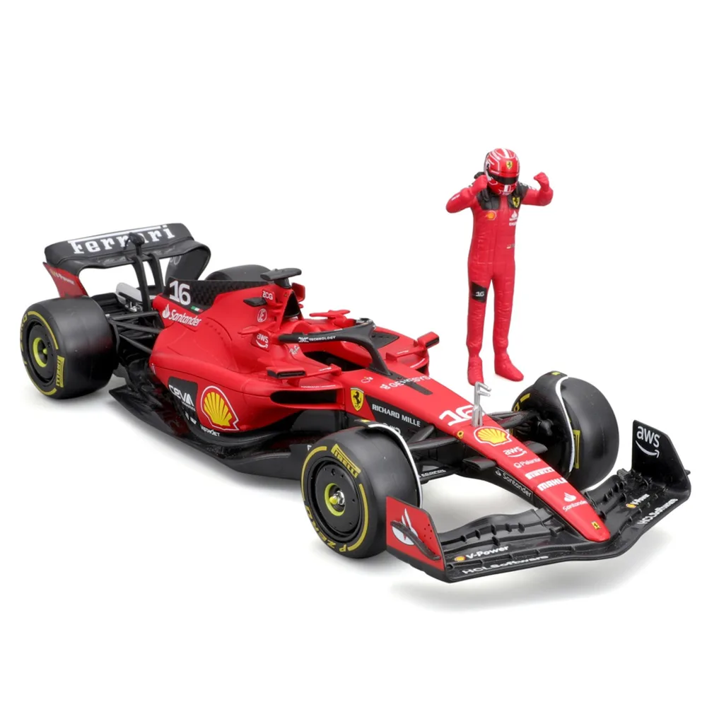 Ferrari F1 SF-23 2023 w/driver #16 Leclerc, 1:24