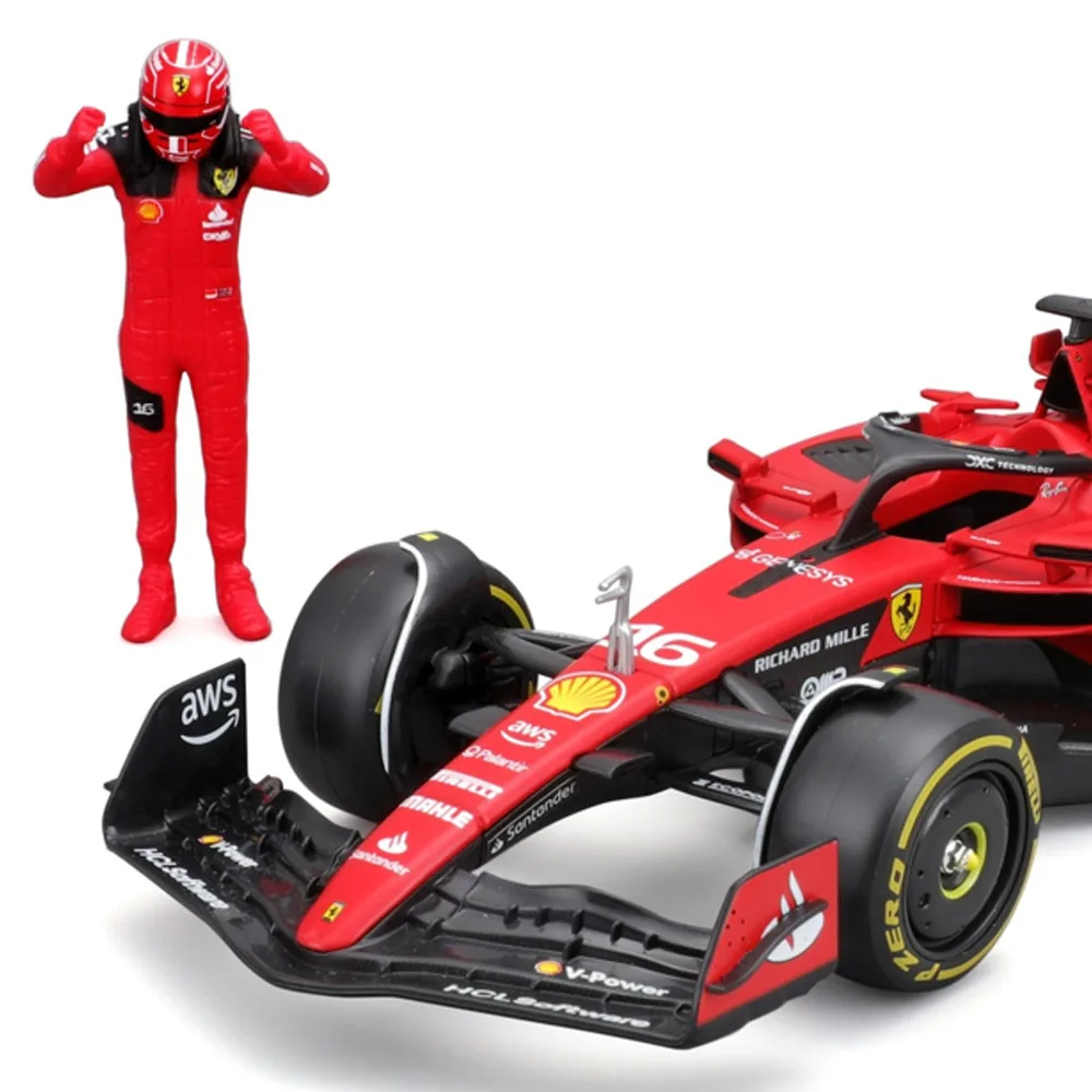 Ferrari F1 SF-23 2023 w/driver #16 Leclerc, 1:24