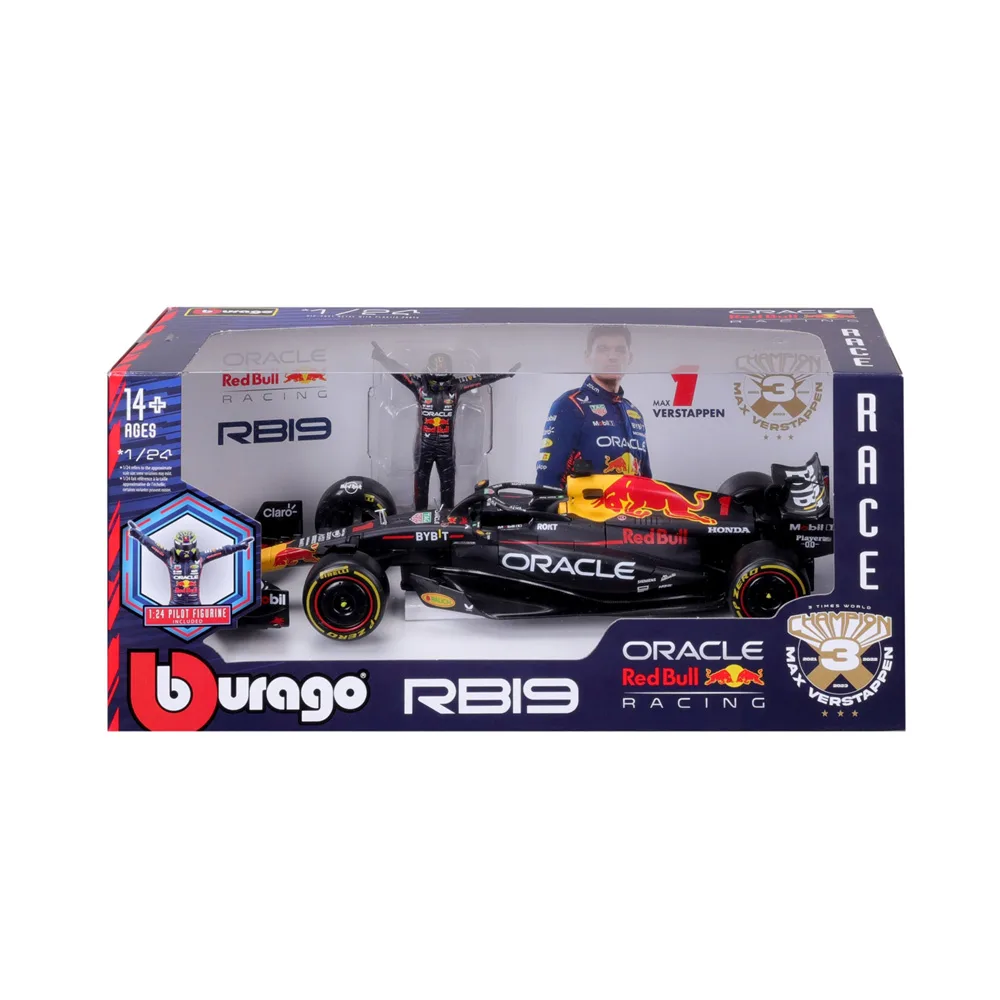 Red Bull F1 RB19 2023 w/driver #1 Verstappen, 1:24
