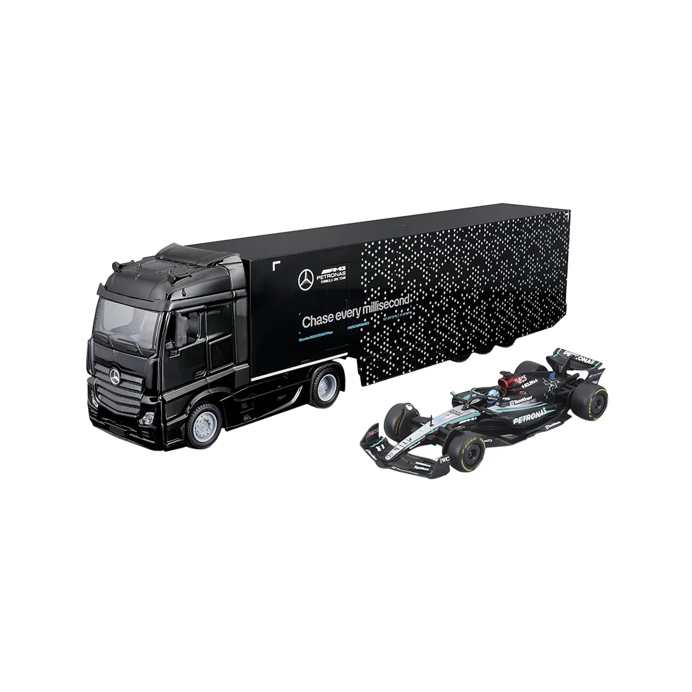 Mercedes F1 Mercedes-Benz Actros Transporter #63, 1:43