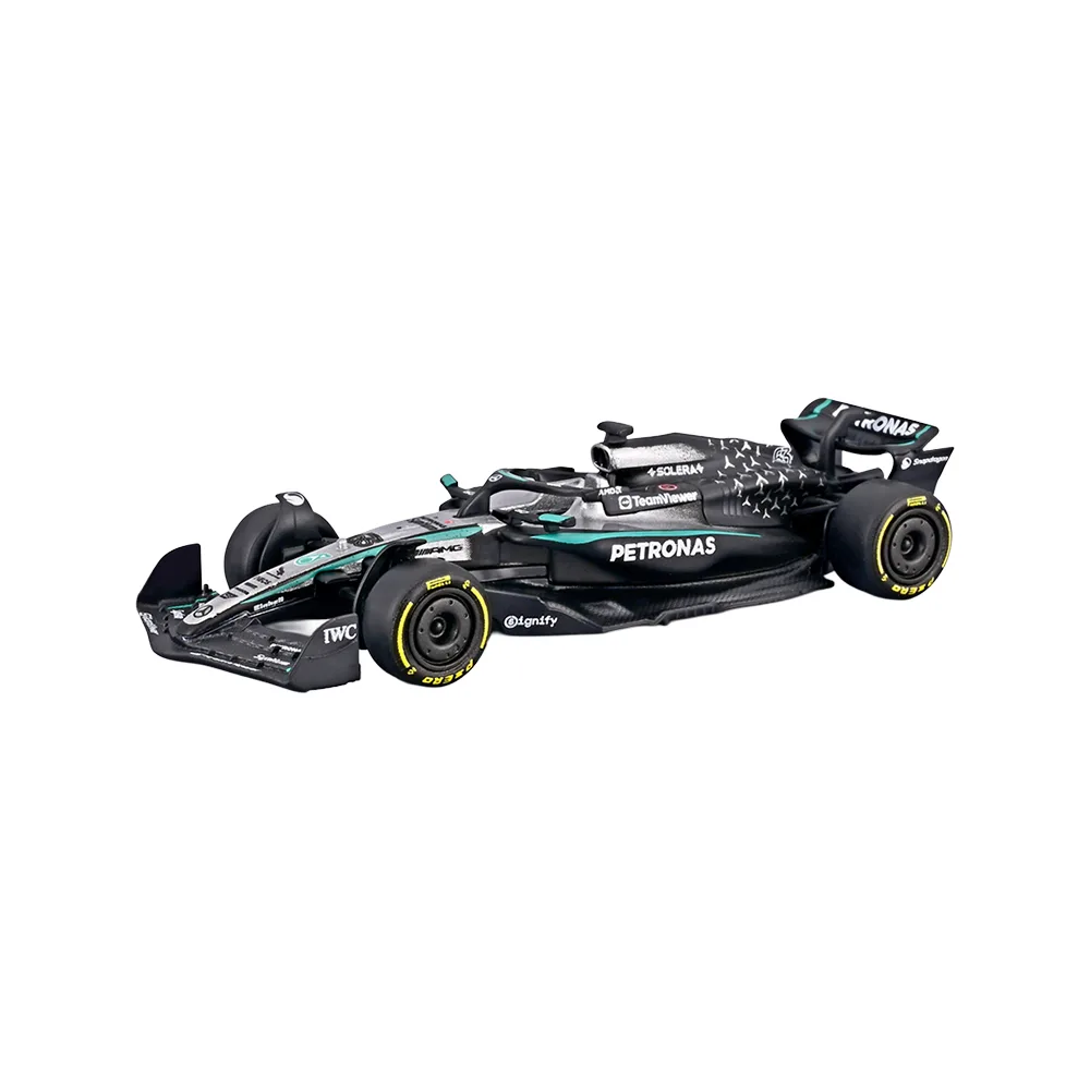 Mercedes-AMG F1 W16 2025 russel #63, 1:64