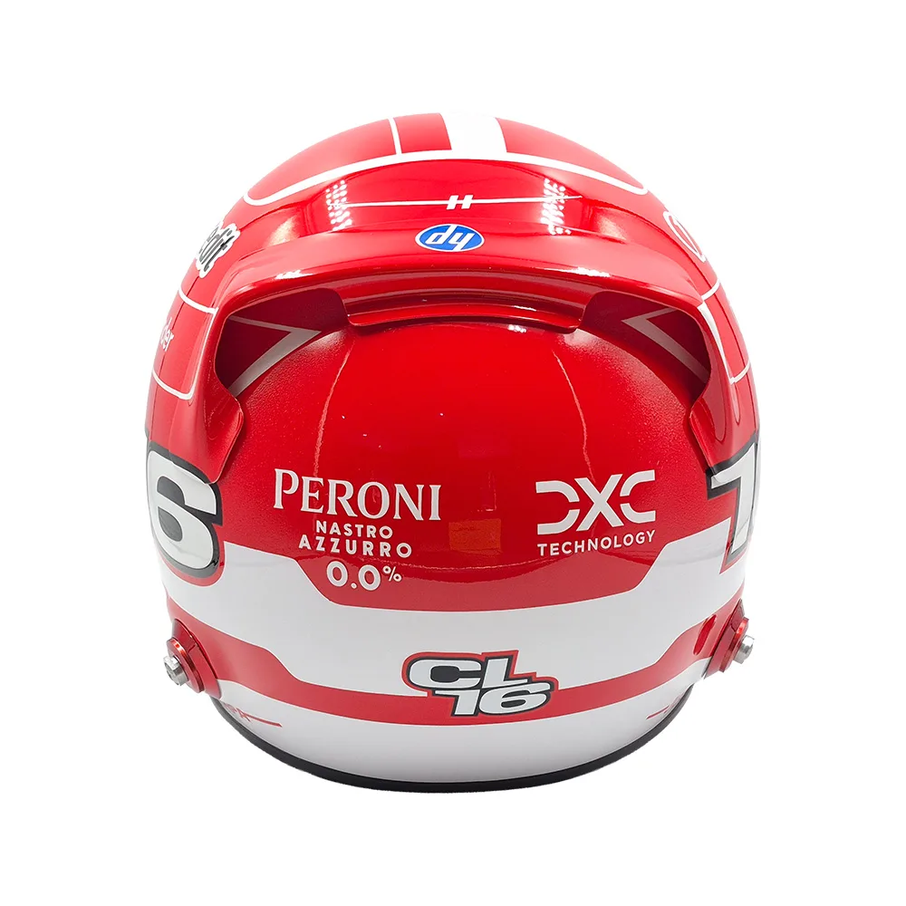Charles Leclerc 2025 helmet + d/case, 1:1, Unisex
