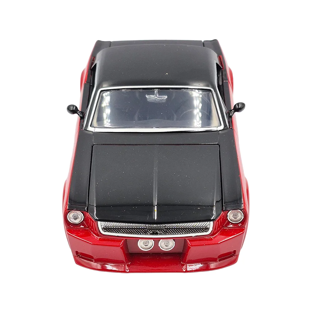 Ford mustang gt bigtime muscle red/blk 1965, 1:24