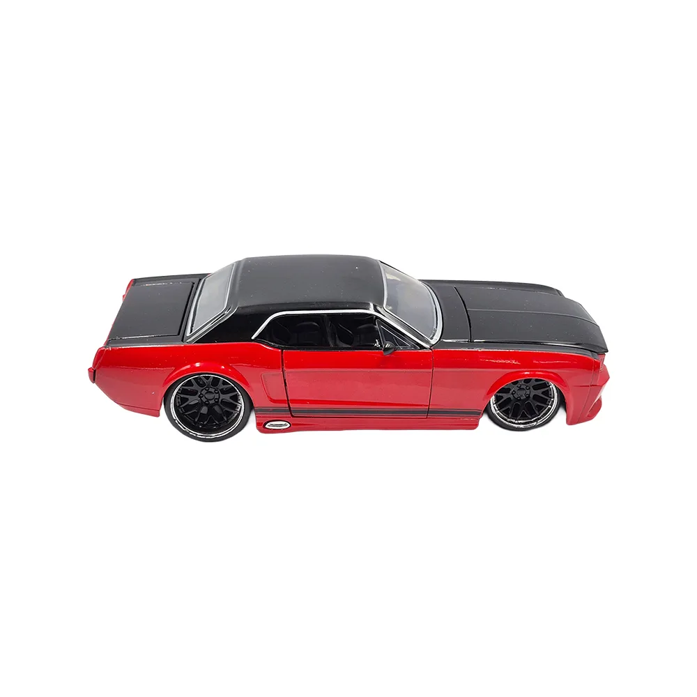 Ford mustang gt bigtime muscle red/blk 1965, 1:24