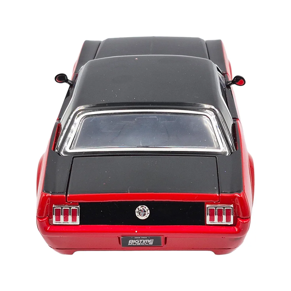 Ford mustang gt bigtime muscle red/blk 1965, 1:24