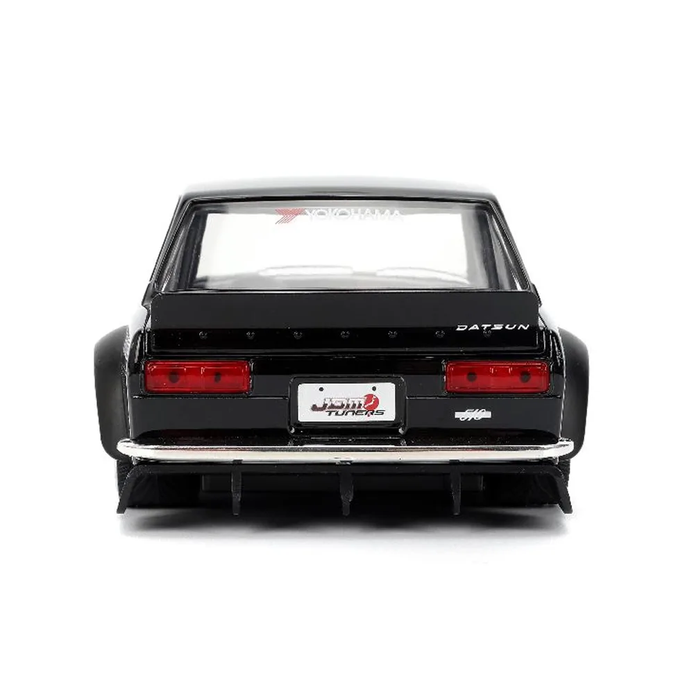 Datsun 510 advan black jdm tuners 1973, 1:24
