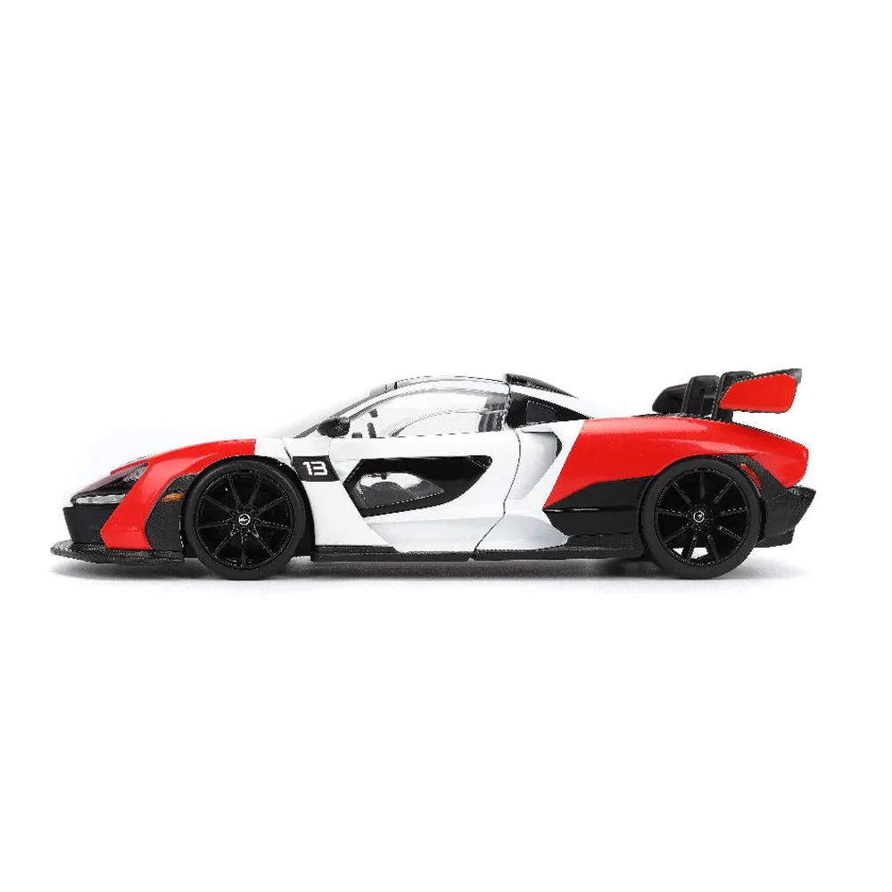 Mclaren senna red/white hyper-spec, 1:24