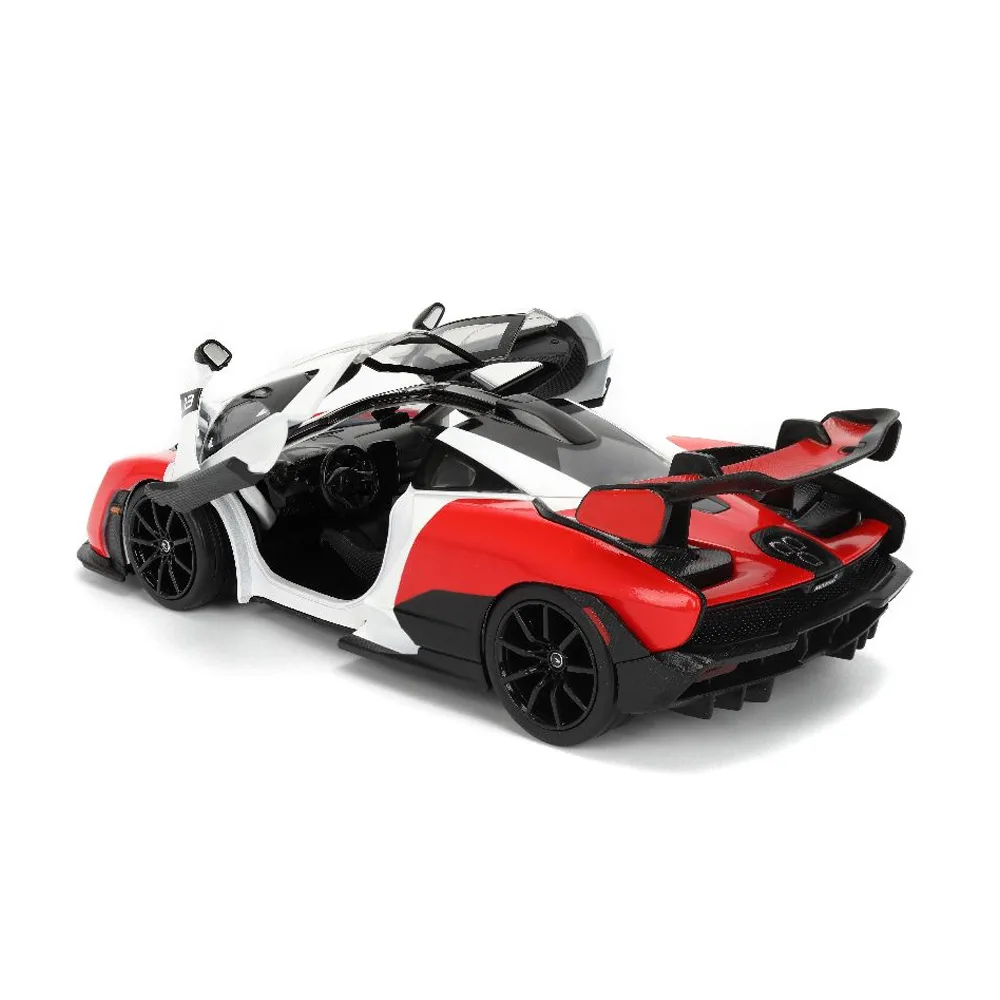 Mclaren senna red/white hyper-spec, 1:24