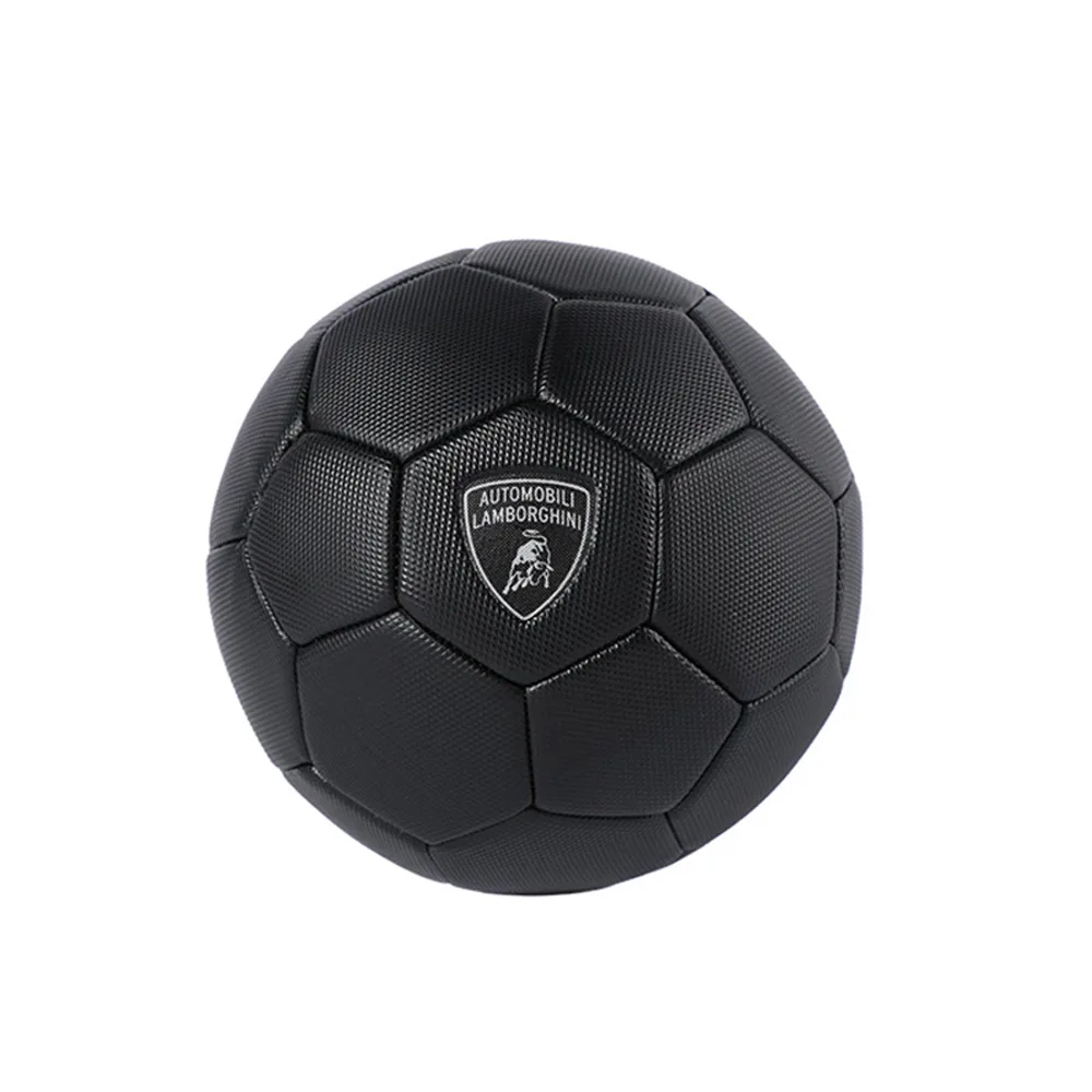 Lamborghini soccer ball black, size 5, Kids
