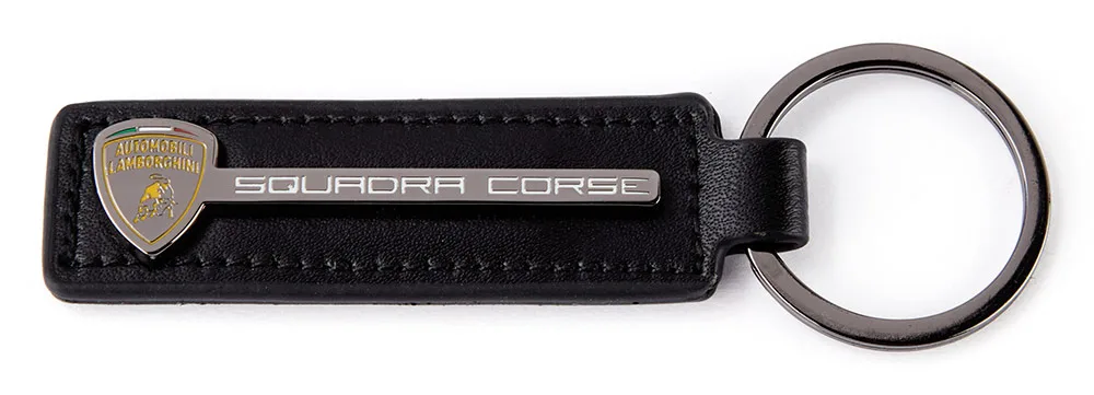 Lamborghini leather keyring, Unisex