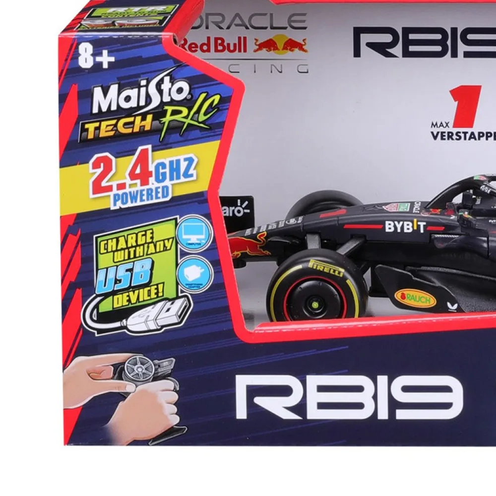 Red Bull F1 RB19 2023 #1 Verstappen, rc, 2.4GHz, 1:24