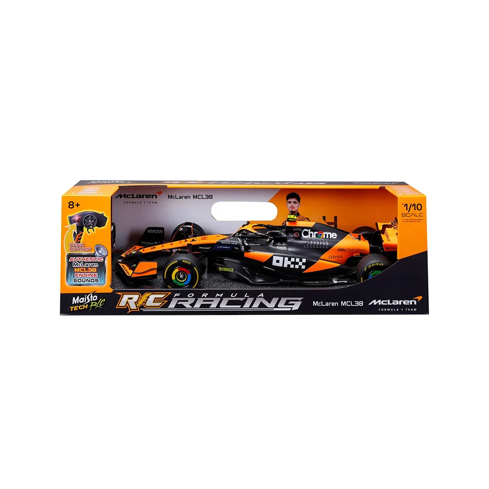 McLaren F1 MCL38 norris #4 rc model car, 1:10