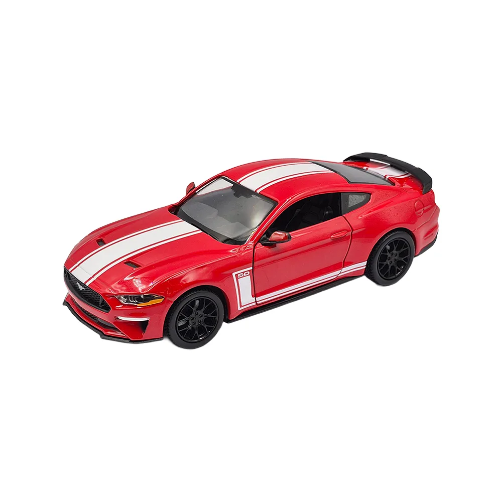 Ford mustang gt 2018 gt racing red, 1:24