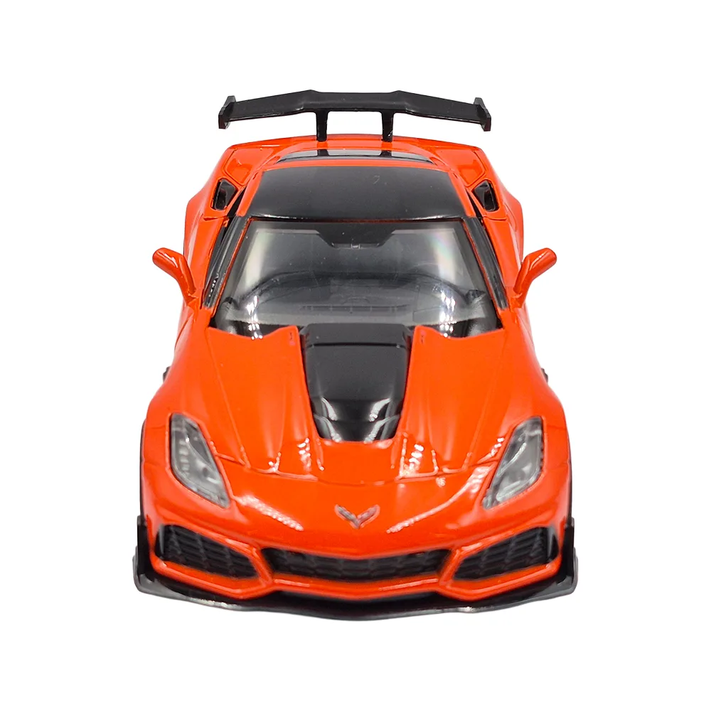 Chev corvette zr1 orange 2019, 1:24