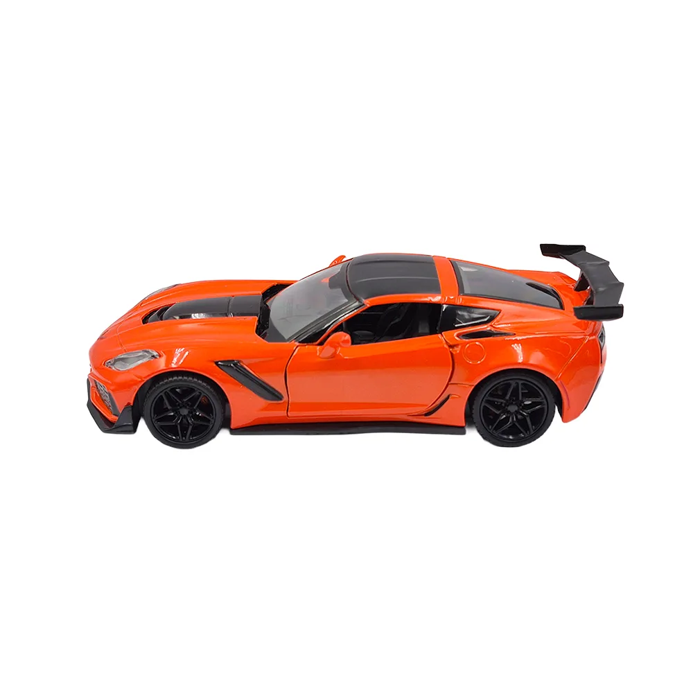 Chev corvette zr1 orange 2019, 1:24