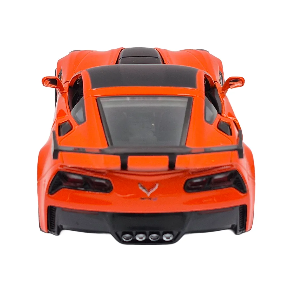 Chev corvette zr1 orange 2019, 1:24
