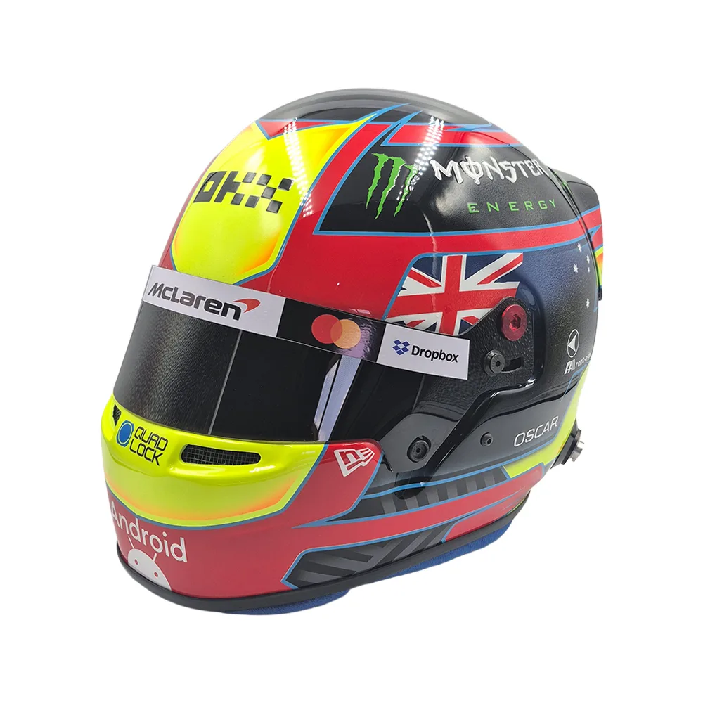 Oscar Piastri 2025 Helmet + display case, Unisex