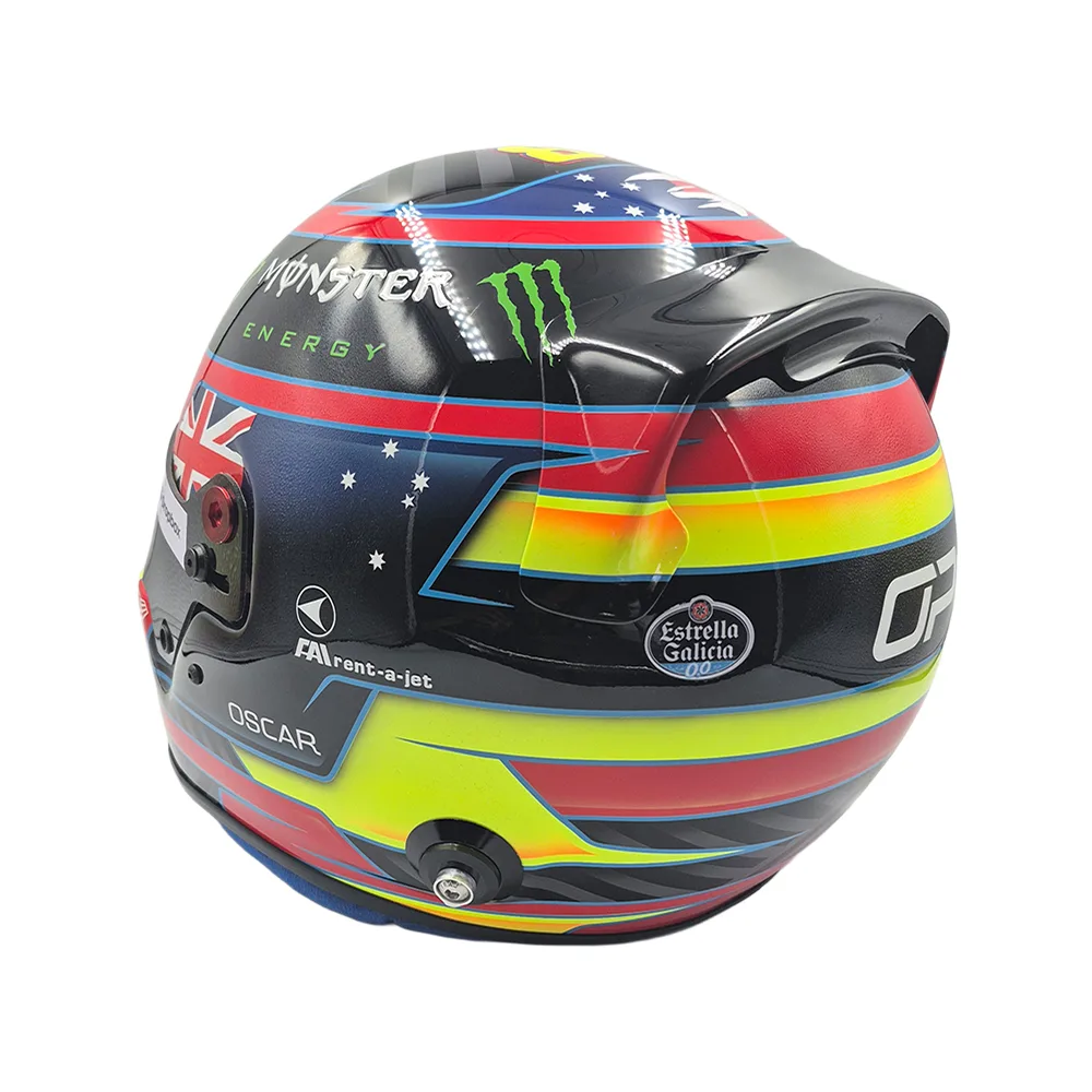 Oscar Piastri 2025 Helmet + display case, Unisex