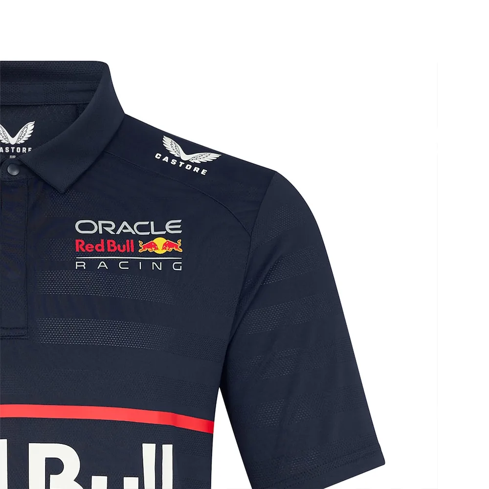 Red bull Verstappen #1 polo shirt 2025, blue, Ladies