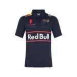 Red bull Verstappen #1 polo shirt 2025, blue, Mens