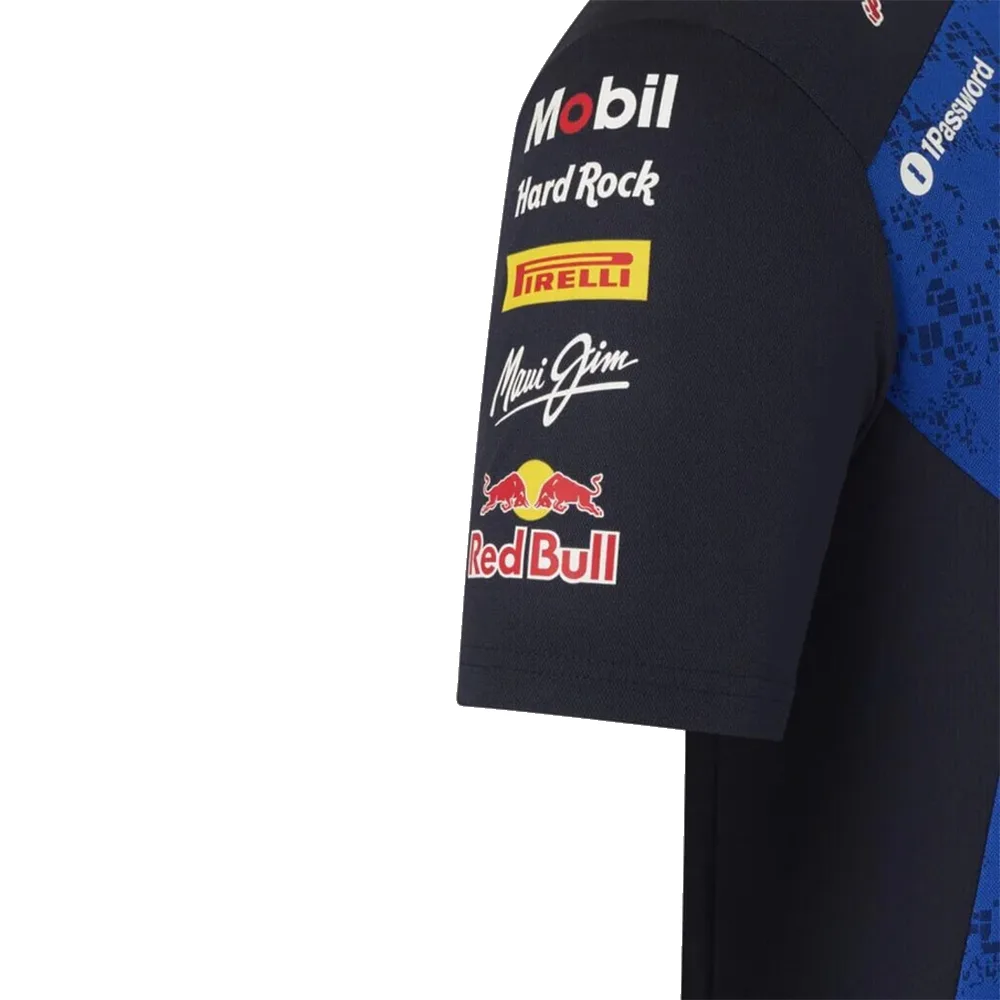 Red bull f1 team polo shirt 2026, blue, Mens