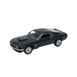 Ford mustang boss 429 black 1969, 1:24