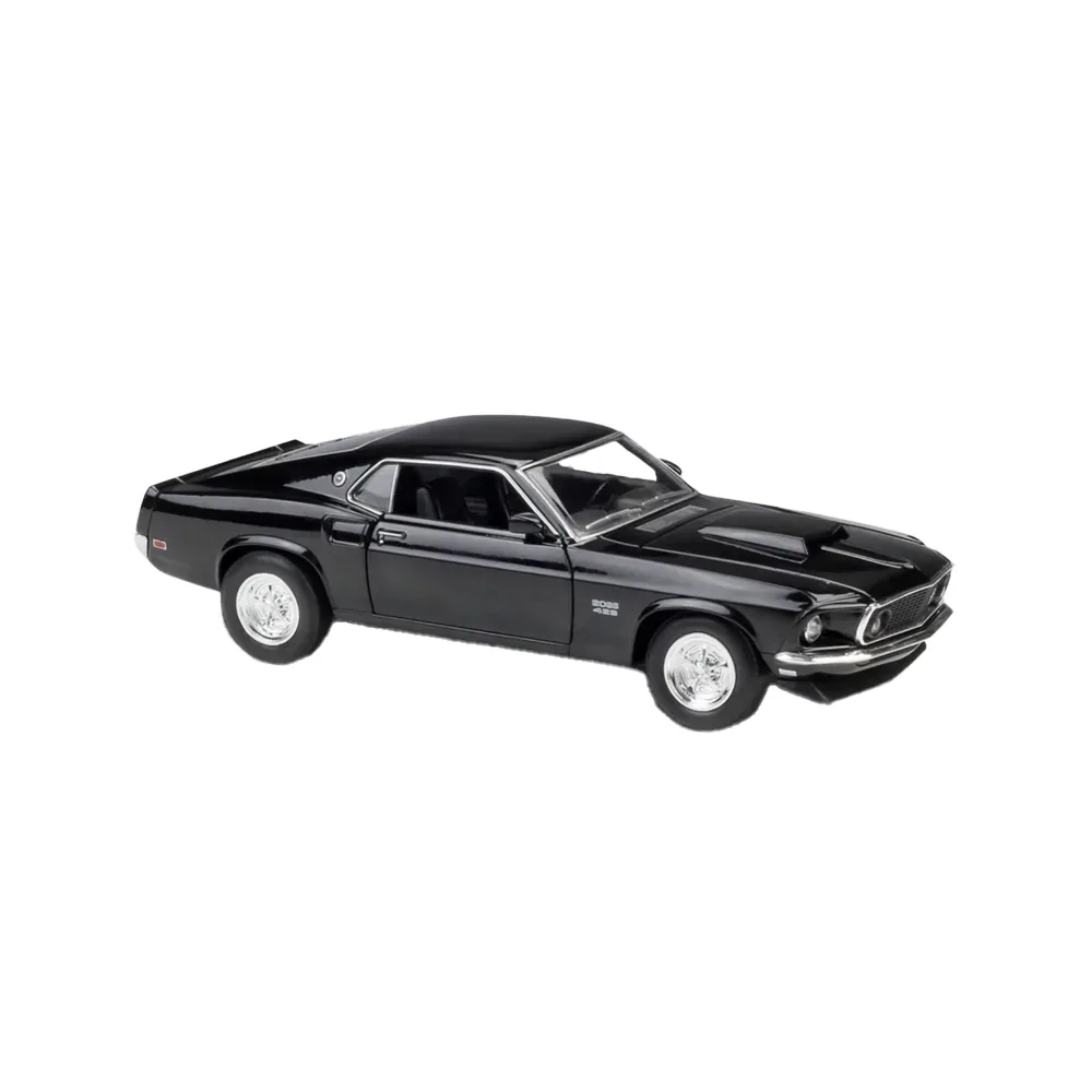 Ford mustang boss 429 black 1969, 1:24
