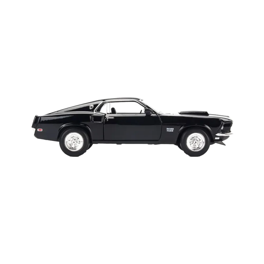 Ford mustang boss 429 black 1969, 1:24
