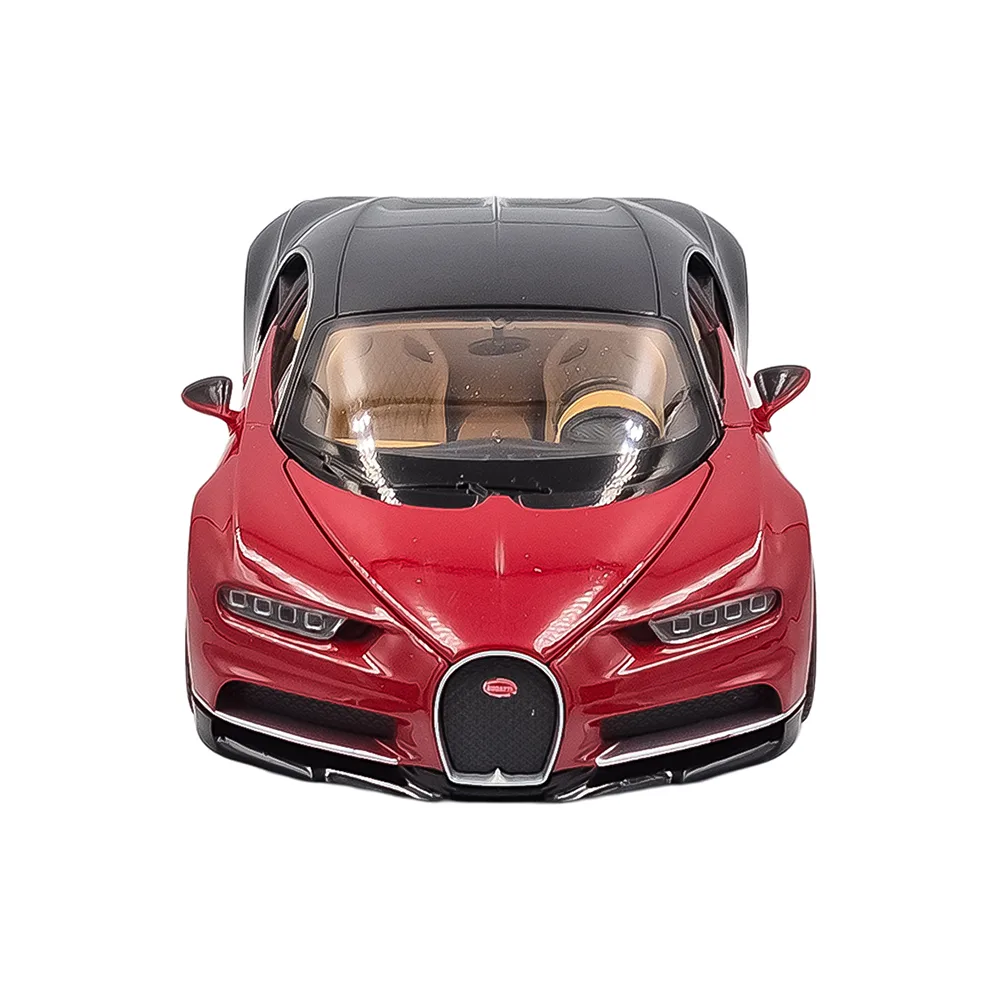 Bugatti chiron red , 1:24