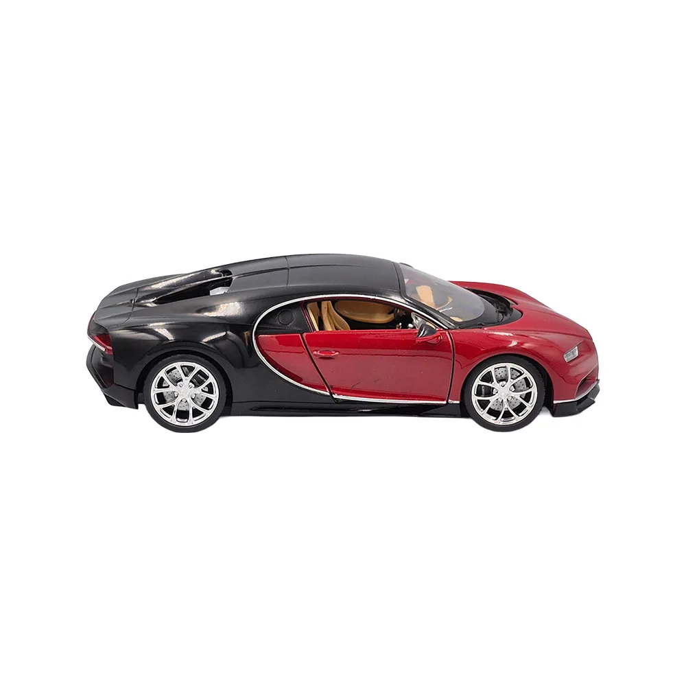 Bugatti chiron red , 1:24