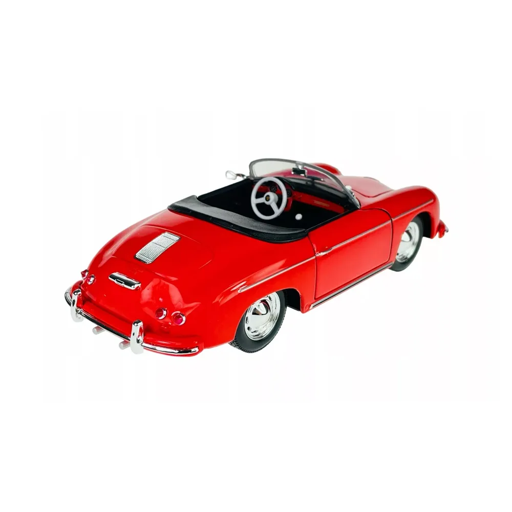 Porsche 356a speedster convertible red, 1:24